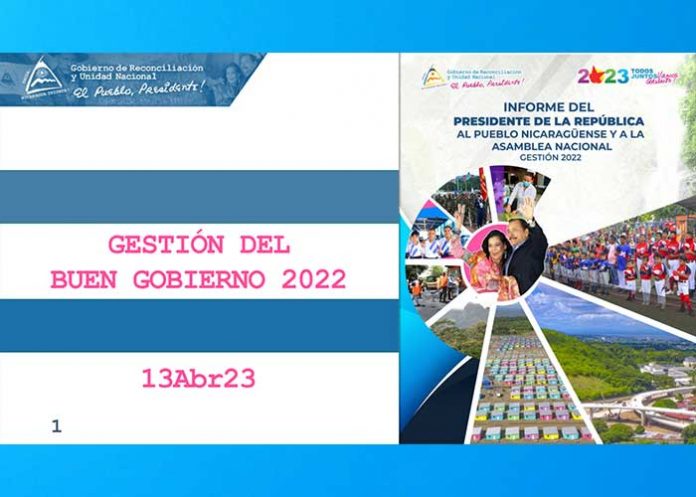 Gestión del Buen Gobierno de Nicaragua 2022