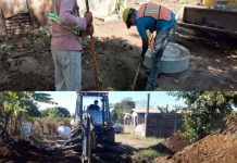Obras de restauración y ampliación de alcantarillado avanza en Chichigalpa