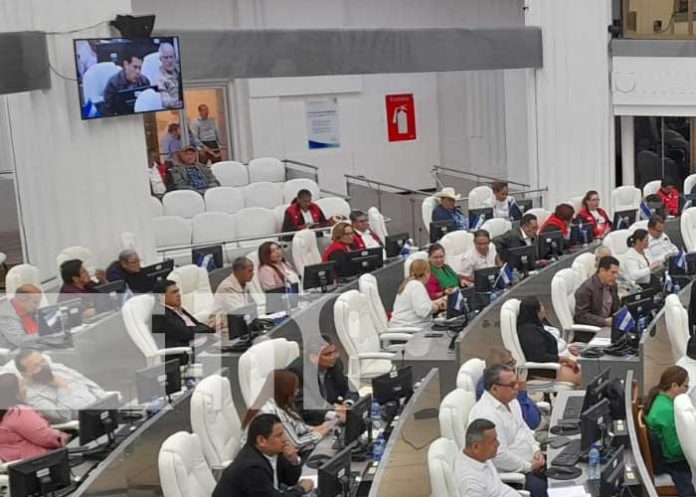 procompe-3 Foto: Sesión parlamentaria en la Asamblea Nacional de Nicaragua / TN8