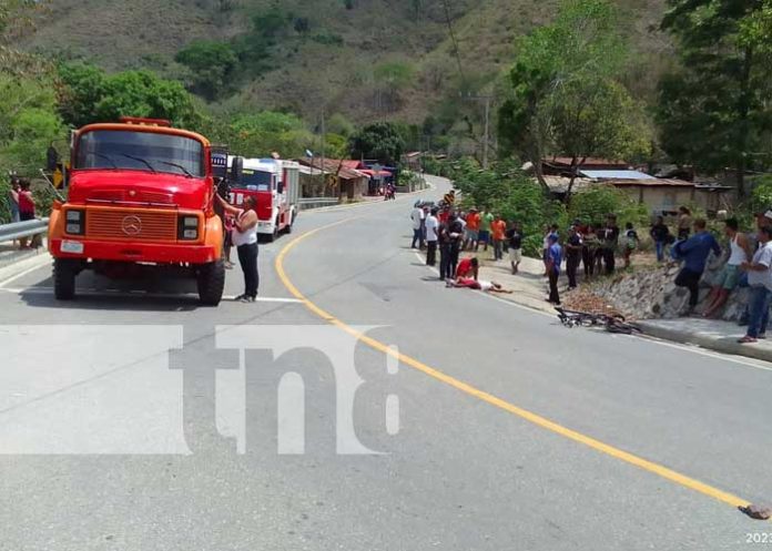 quilal-1 Foto: Muerte de ciclista en Quilalí, Nueva Segovia / TN8