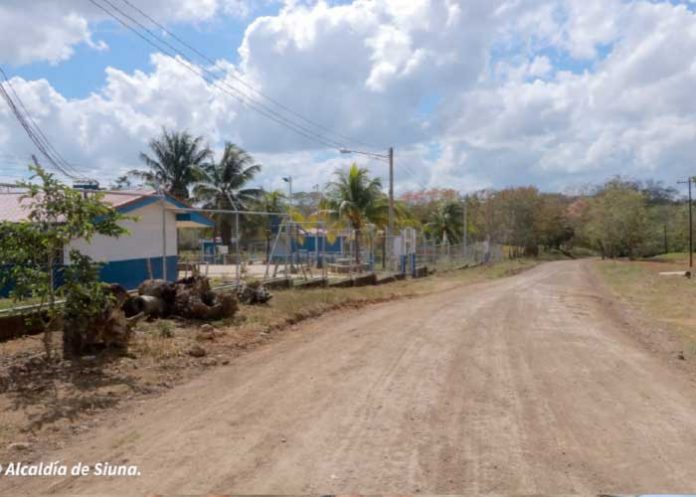 si3 En hermosa alegría se inauguró el mantenimiento y ampliación de 7 kilómetros de carretera en SIUNA