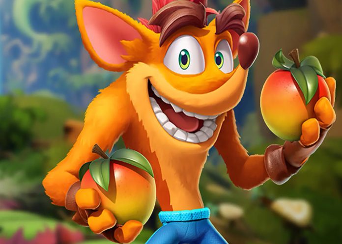 team Novedades en Crash Team Rumble muestra un mapa de ambiente tropical