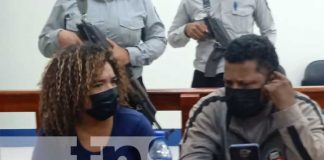 Foto: Juicio de "La Viuda Negra" en Nandaime / TN8