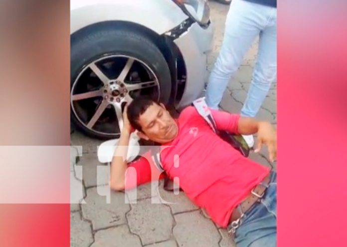 Foto: Ciclista en estado de ebriedad ocasiona accidente en Ciudad Sandino / TN8