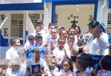 Reconstruyen colegio que fue destruido por fuertes lluvias en Rivas Foto: Reconstruyen colegio que fue destruido por fuertes lluvias en Rivas / TN8
