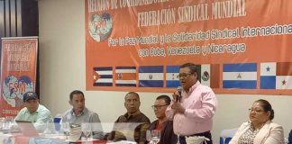 Clausura con éxito el encuentro de la Federación Sindical Mundial en Managua