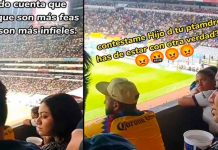 En pleno estadio joven descubre infidelidad de su novia y «se pone a llorar» Una joven le fue infiel a su novio en el Estadio Azteca