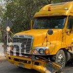 Choque entre una camioneta y una rastra deja a un hombre lesionado en Chontales Choque entre una camioneta y una rastra deja a un hombre lesionado en Chontales