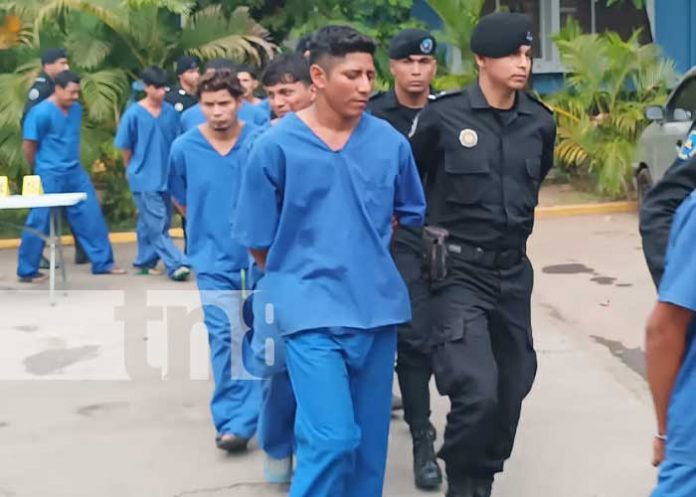 1 Policía pone tras las rejas a delincuentes en Masaya, Madriz y Chinandega