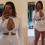 Un escándalo armó una madrina de bautizo al recibir críticas por su vestimenta Un escándalo armó una madrina de bautizo al recibir críticas por su vestimenta