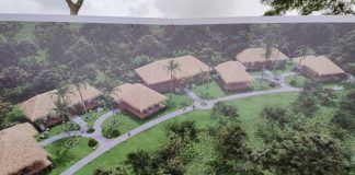 Colocan la primera del Hotel Nakawé, en Río San Juan