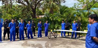 Policía de Nicaragua pone tras las rejas a sujetos en Masaya y Chinandega