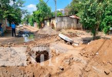 Avanza proyecto de Alcantarillado y aguas residuales en el barrio Marvin Marín en Managua Avanza proyecto de Alcantarillado y aguas residuales en el barrio Marvin Marín en Managua