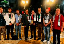 Pueblo Palestino celebra el 128 aniversario del natalicio del General Sandino