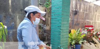 Familias Nicaragüenses abren las puertas para colaborar a lucha anti epidémica