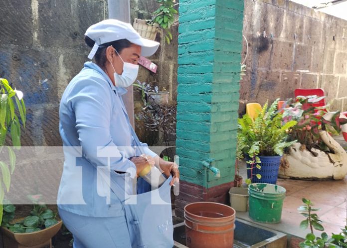 Familias Nicaragüenses abren las puertas para colaborar a lucha anti epidémica