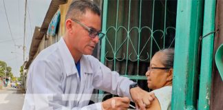 Brigadistas de salud realizan jornada de vacunación en Managua