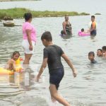 Familias disfrutaron su domingo en las Cristalinas agua de Xiloa