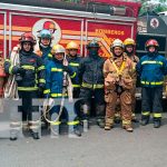 Curso de bomberos Unidos de Nicaragua junto a Bomberos Unidos Sin Frontera