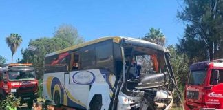 Un muerto y 39 heridos deja accidente de bus en España