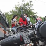 Motorizado no respetó una señal de ALTO y provoca accidente en Estelí Motorizado no respetó una señal de ALTO y provoca accidente en Estelí