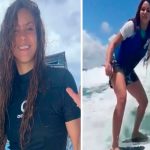 Video:No deja de sorprender al mundo Shakira, ahora se mostró surfeando Video:No deja de sorprender al mundo Shakira, ahora se mostró surfeando