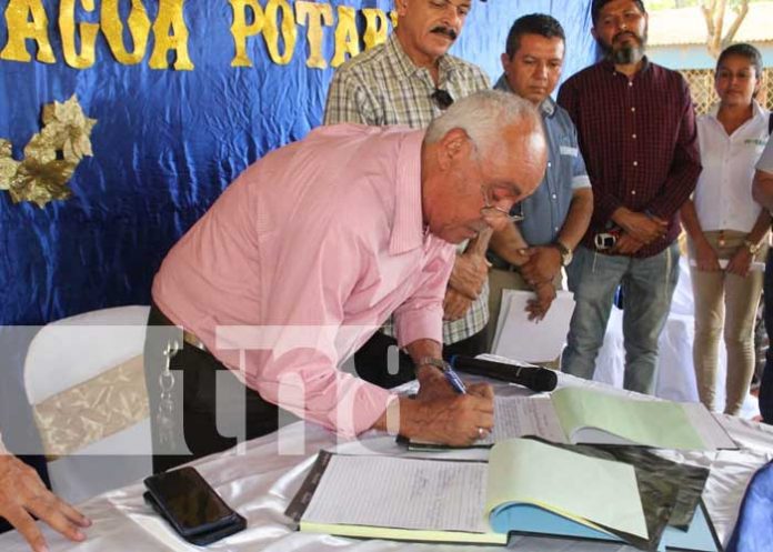 NUEVO FISE ejecutará proyecto de agua y saneamiento en Nandaime