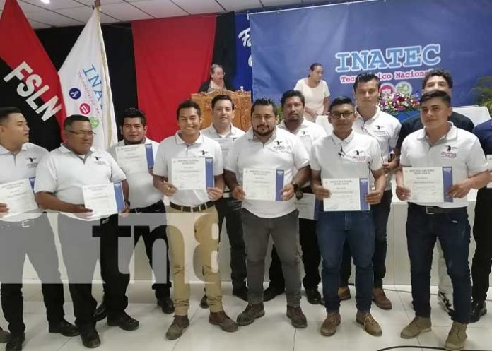 INATEC entrega certificados a protagonistas de cursos libres en Granada