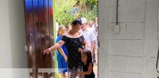 Dos primeras viviendas de extrema pobreza entregadas a familias en Juigalpa
