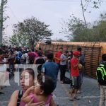 Foto: Pasajeros vivos de milagro tras fuerte accidente en Telpaneca, Madriz / TN8