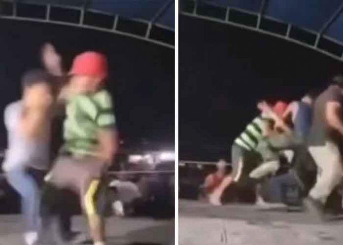 Celebración de radioteatro termina en batalla campal 