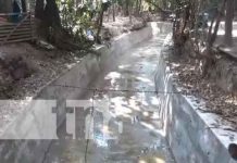 Celebran inauguración de cauce y puente peatonal en zona de riesgo de Ocotal