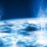 «Señales escritas» Escena terrorífica es captada durante tormenta en el Cielo Escena apocalíptica en el cielo