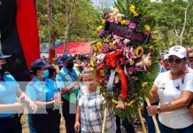 Militancia conmemora a héroes y mártires de Baguas de Boaco