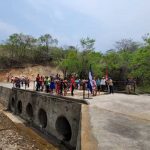 Gobierno de Nicaragua inaugura alcantarilla en la comunidad Las Marías Foto: Gobierno de Nicaragua inaugura alcantarilla en la comunidad Las Marías / TN8