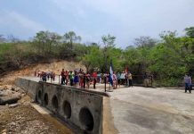 Gobierno de Nicaragua inaugura alcantarilla en la comunidad Las Marías Foto: Gobierno de Nicaragua inaugura alcantarilla en la comunidad Las Marías / TN8