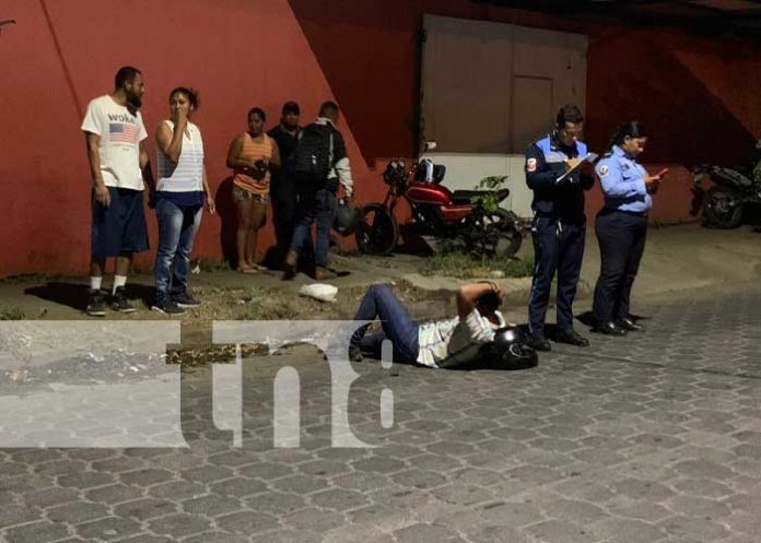 2 Foto: Accidente de tránsito en Managua deja dos personas con lesiones de consideración / TN8