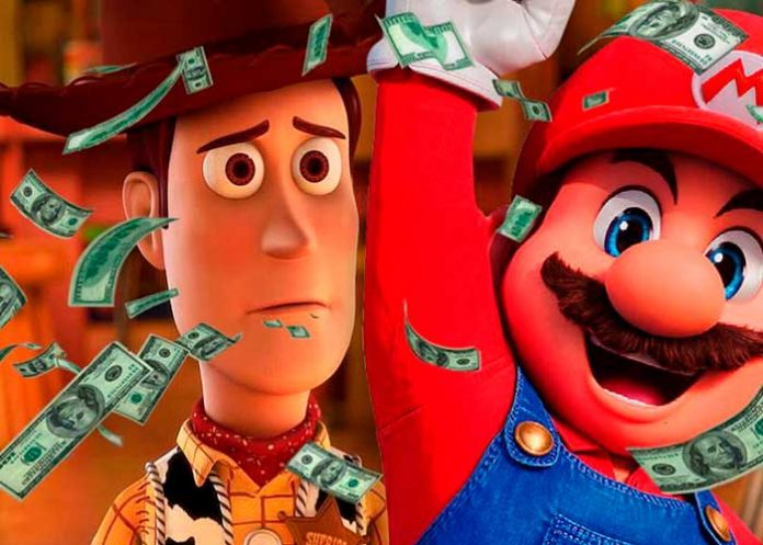 Super Mario Bros. Ya es la sexta película de animación más taquillera de la historia