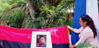 Foto: Develan monumento en honor al Comandante Tomás Borge Martínez en Diriamba / Cortesía