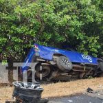 Capitalino escapa de la muerte al quedarse dormido en el km 85 Carreta Izapa-León Capitalino escapa de la muerte al quedarse dormido en el km 85 Carreta Izapa-León