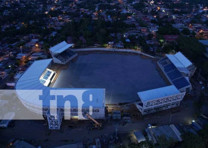 Foto: ¡Pronto! A menos de 4 meses estará listo el estadio Roberto Clemente en Masaya / TN8