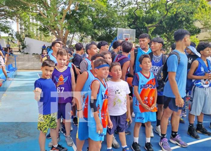 Foto: Comienzan los juegos de Básquetbol Juveniles de distintas categorías en Managua / TN8