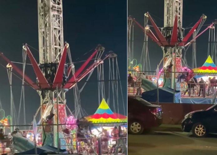 Falla en juego mecánico deja varios heridos en Tabasco, México