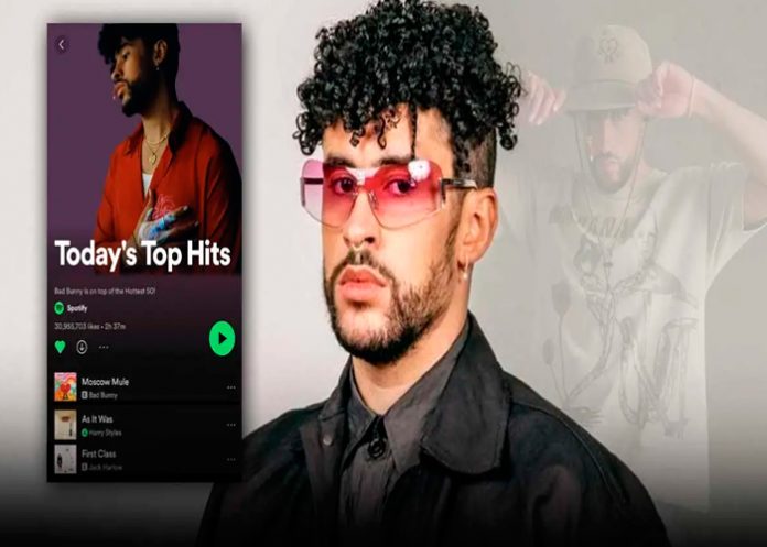 ¡Súper genial! Bad Bunny esta en la cima del género urbano