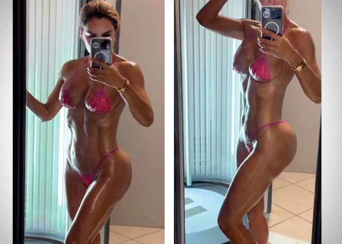 Ninel Conde presume su infartante six pack ¿Qué te parece?