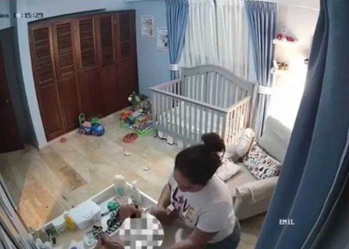 ¿Crees en los fantasmas? Este bebé vio el “fantasma” de su abuela y quedó grabado