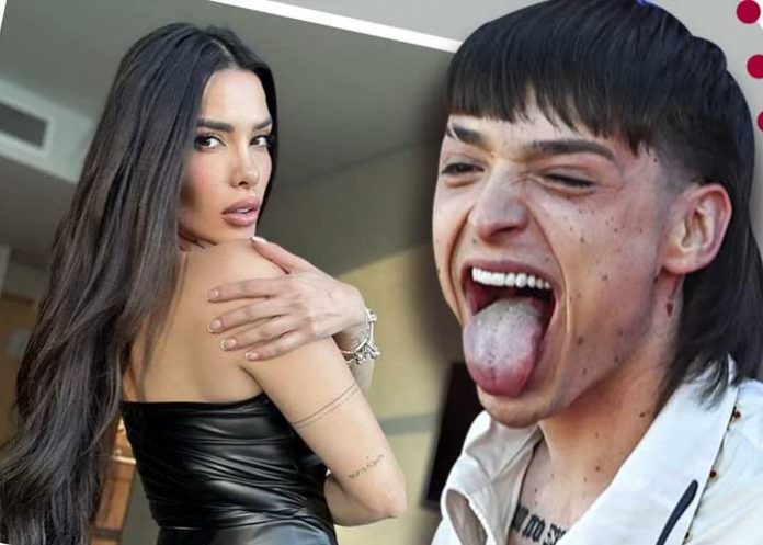 2 Filtran primeras imágenes de Peso Pluma y Dania Méndez juntos