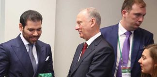 Laureano Ortega sostiene reunión con el General Nikolay Patrushev