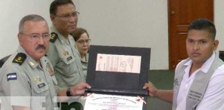 Ejército de Nicaragua gradúa a 114 licenciados en enfermería