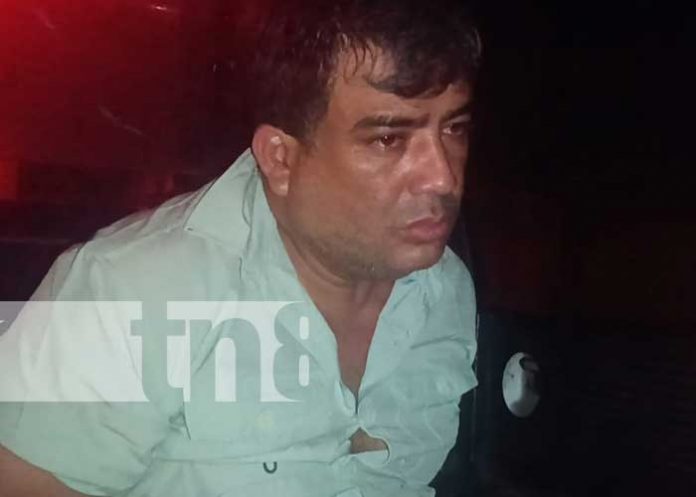 2 Foto: Conductor ebrio causa accidente en carretera San Marcos-Masatepe / TN8